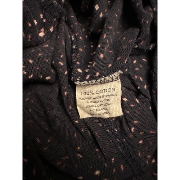 PASSION LILIE Romper Womens XS Rainey Organic Jumpsuit Navy Blue Sleeveless - Picture 11 of 13